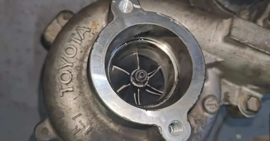 Toyota Hilux turbocharger unit